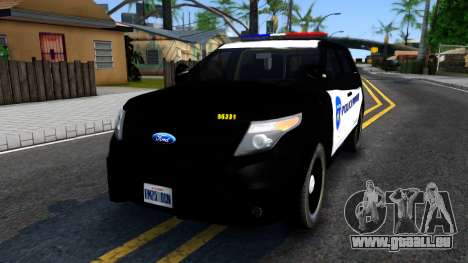 Ford Explorer Police für GTA San Andreas