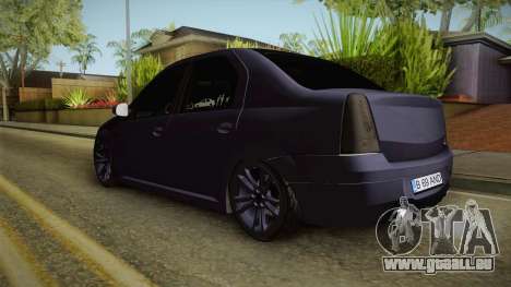 Dacia Logan Low Style pour GTA San Andreas