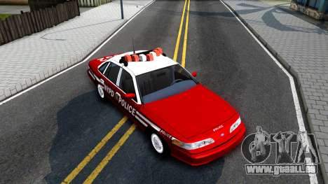 Ford Crown Victoria 1992 "NY Police Department" pour GTA San Andreas