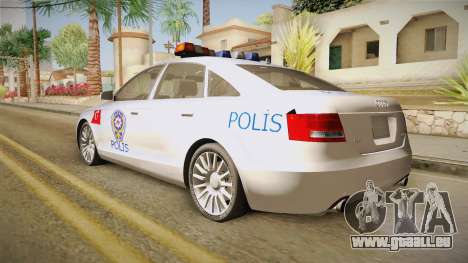 Audi A6 Turkish Police für GTA San Andreas