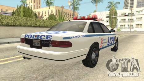 GTA 4 Police Stanier SA Style pour GTA San Andreas