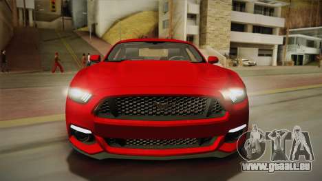 Ford Mustang GT 2015 5.0 PJ für GTA San Andreas