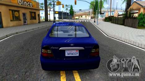 Daewoo Leganza CDX US 2001 pour GTA San Andreas