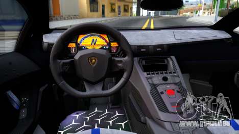 Lamborghini Aventador SV 2015 für GTA San Andreas
