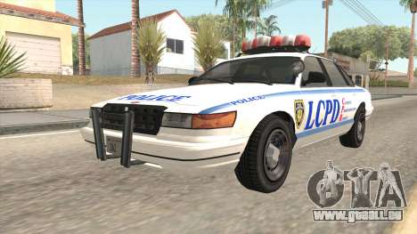 GTA 4 Police Stanier pour GTA San Andreas
