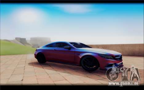 Mersedes-Benz C63 Coupe Tuning pour GTA San Andreas