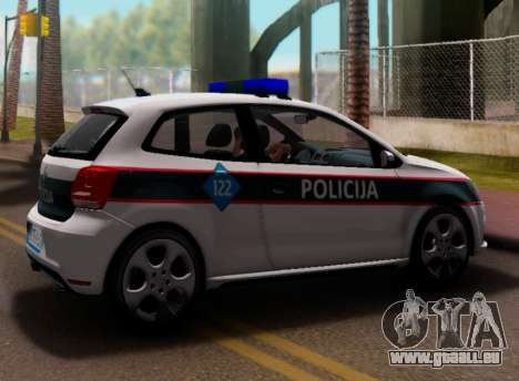 Volkswagen Polo GTI BIH Police Car für GTA San Andreas