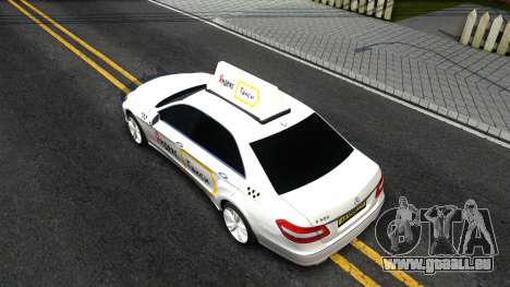 Mercedes-Benz E500 W212 "Yandex Taxi" für GTA San Andreas