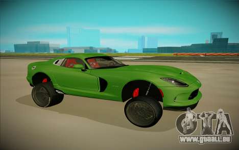 Dodge Viper GTS Off Road pour GTA San Andreas