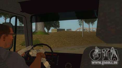 MAZ Abschleppwagen Polizei für GTA San Andreas