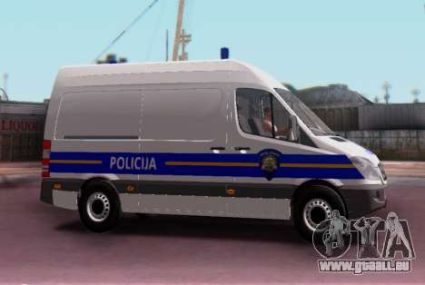 Mercedes-Benz Sprinter Croatian Police Van pour GTA San Andreas