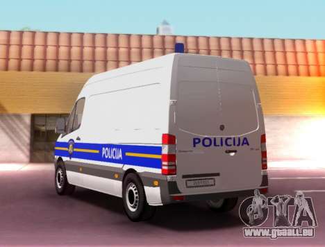 Mercedes-Benz Sprinter Croatian Police Van pour GTA San Andreas