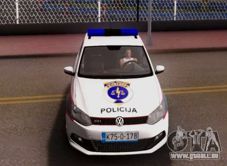 Volkswagen Polo GTI BIH Police Car für GTA San Andreas
