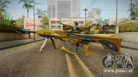 Cross Fire - M82A1 Iron Shark Noble Gold pour GTA San Andreas