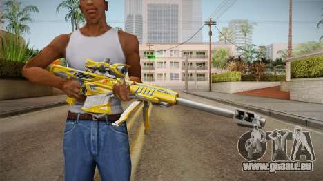 Cross Fire - M82A1 Iron Shark Noble Gold pour GTA San Andreas