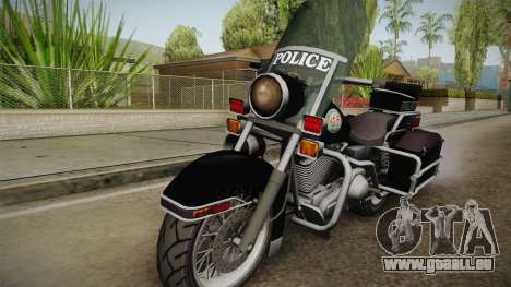 GTA 5 Police Bike SA Style für GTA San Andreas