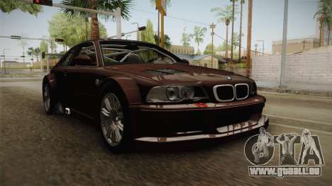 BMW M3 E46 2005 NFS: MW Livery für GTA San Andreas