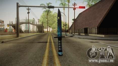 M9 Bayonet BlueSparks pour GTA San Andreas