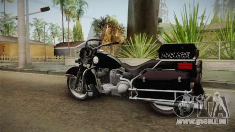 GTA 5 Police Bike SA Style pour GTA San Andreas