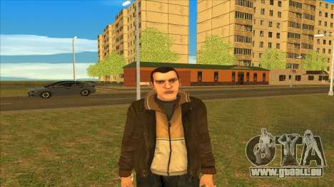 Glattrasiert Nico für GTA San Andreas