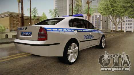 Skoda Superb Serbian Police v2 pour GTA San Andreas