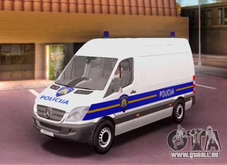 Mercedes-Benz Sprinter Croatian Police Van für GTA San Andreas