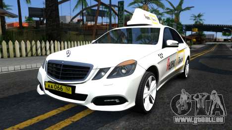 Mercedes-Benz E500 W212 "Yandex Taxi" für GTA San Andreas