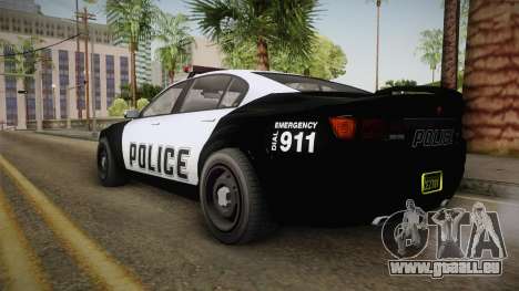 GTA 5 Cheval Fugitive Police IVF für GTA San Andreas