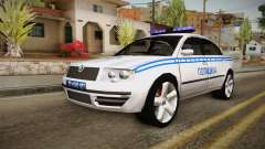Skoda Superb Serbian Police v2 für GTA San Andreas