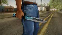 M9 Bayonet BlueSparks pour GTA San Andreas