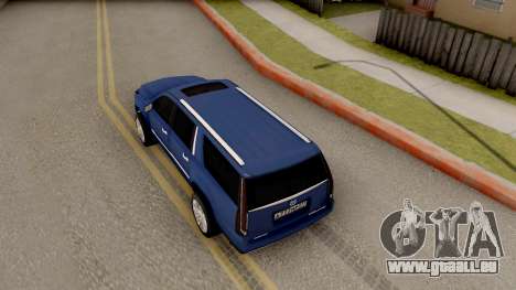 Cadillac Escalade Long Platinum 2016 pour GTA San Andreas