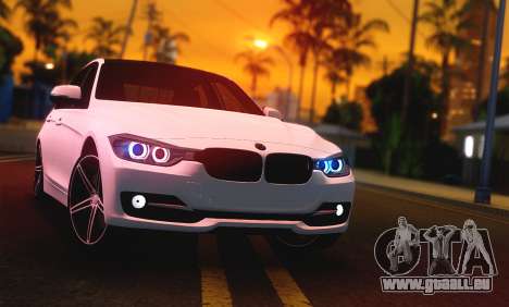 BMW F30 335i Light Tuning für GTA San Andreas