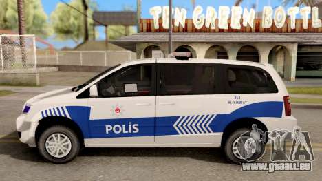 Dodge Grand Caravan Turkish Police für GTA San Andreas