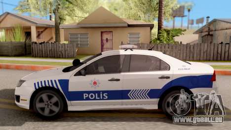 Ford Fusion 2011 Turkish Police für GTA San Andreas