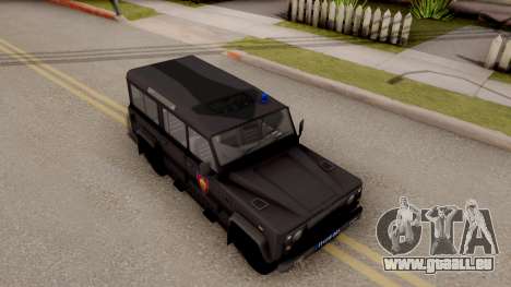 Land Rover Defender De La Gendarmerie, Which pour GTA San Andreas