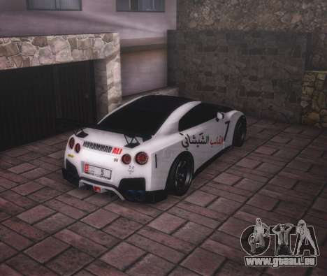 Nissan GT-R 35 für GTA San Andreas
