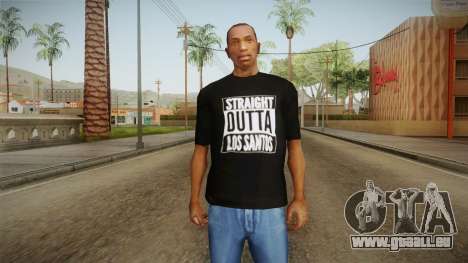 Straight Outta LS T-Shirt pour GTA San Andreas