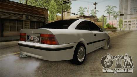 Opel Calibra Mafia pour GTA San Andreas