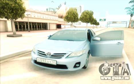 Toyota Corolla E150 pour GTA San Andreas