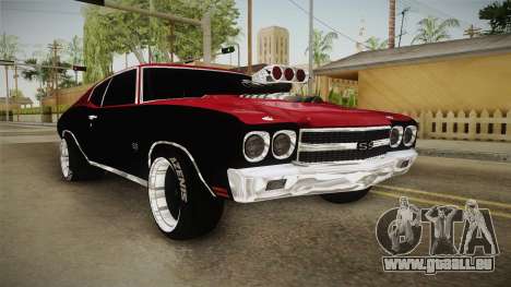 Chevrolet Chevelle SS 1970 Drag Racing Tuned pour GTA San Andreas