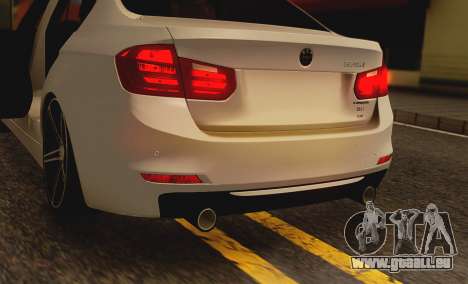 BMW F30 335i Light Tuning pour GTA San Andreas
