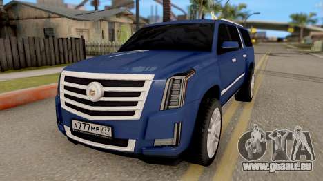 Cadillac Escalade Long Platinum 2016 für GTA San Andreas
