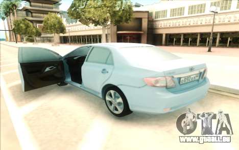 Toyota Corolla E150 pour GTA San Andreas