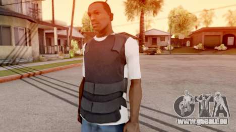 Le haut de la veste t-shirt pour GTA San Andreas