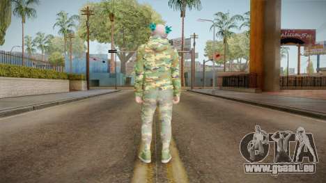 Skin GTA Online Clown Camouflaged für GTA San Andreas