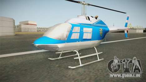 Bell 206 NYPD Helicopter für GTA San Andreas