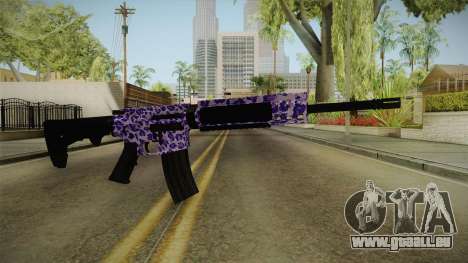 Tiger Violet M4 pour GTA San Andreas
