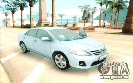 Toyota Corolla E150 pour GTA San Andreas