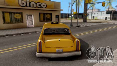Cabbie New Texture pour GTA San Andreas