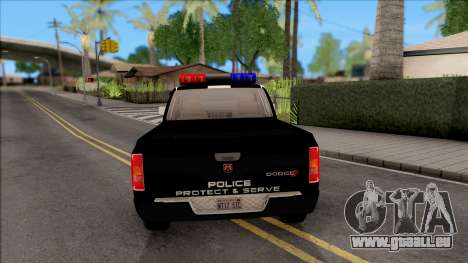 Dodge Ram High Speed Police pour GTA San Andreas